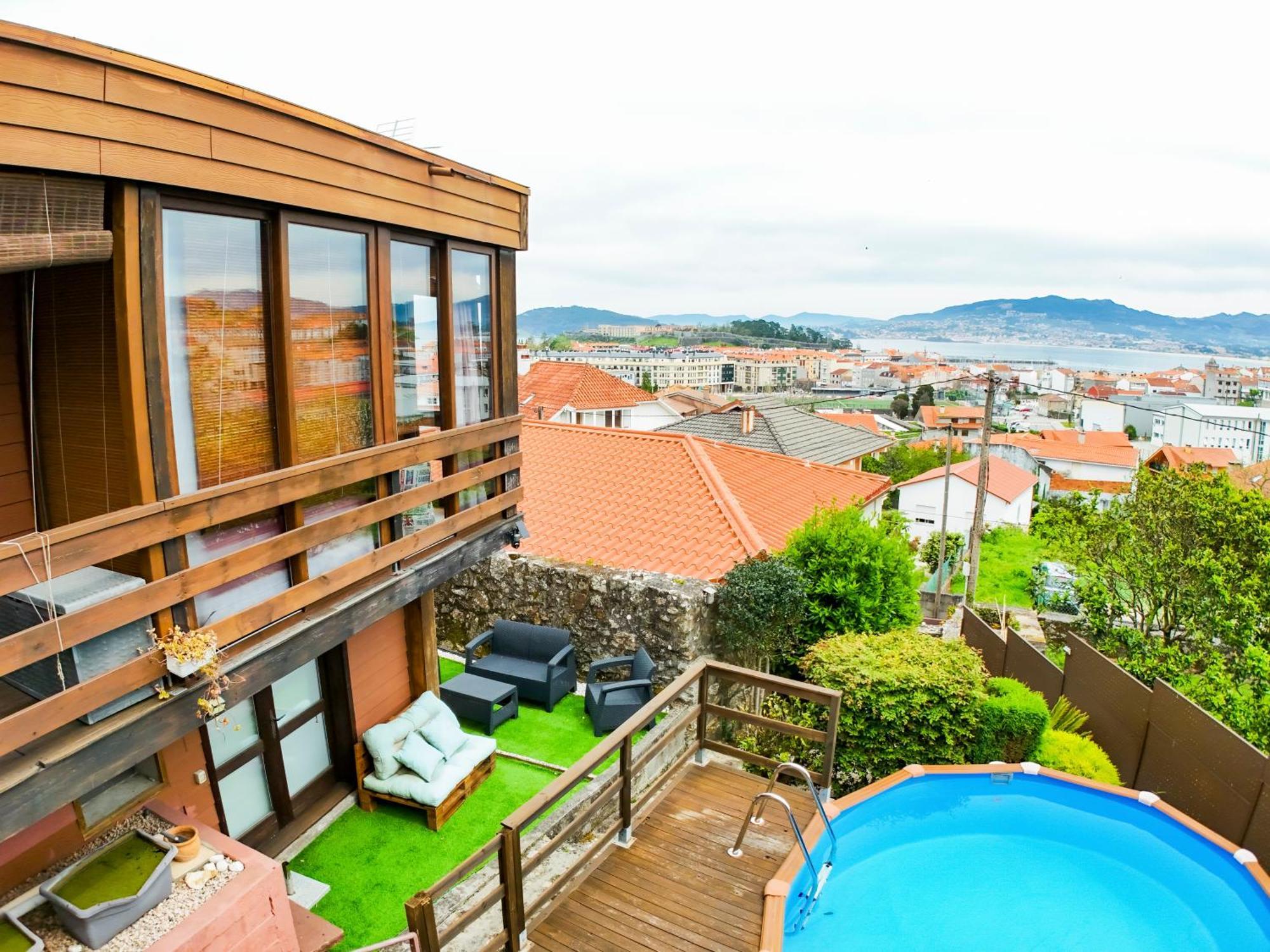 Casa Vila Do Mar Baiona Exterior foto