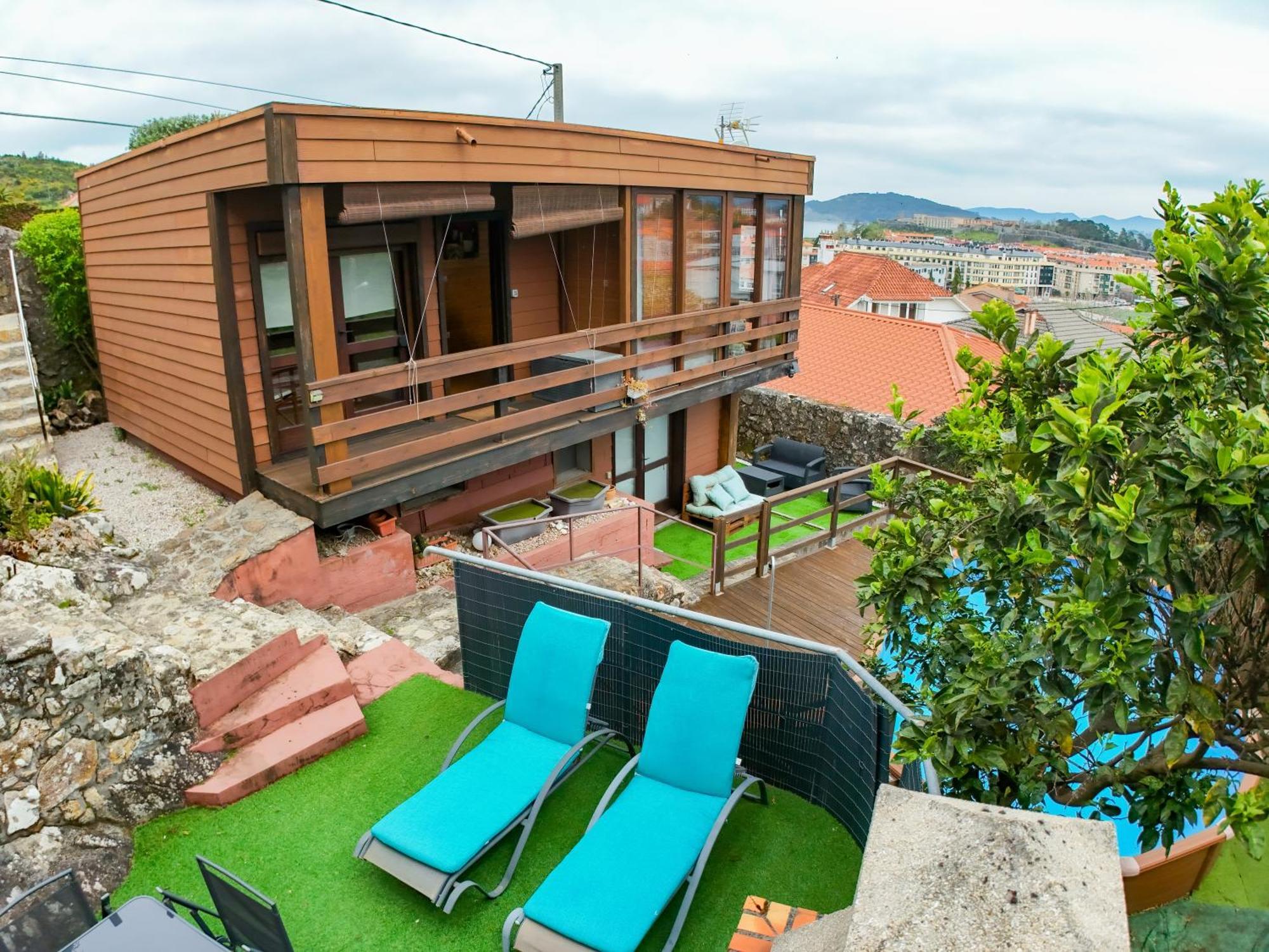Casa Vila Do Mar Baiona Exterior foto