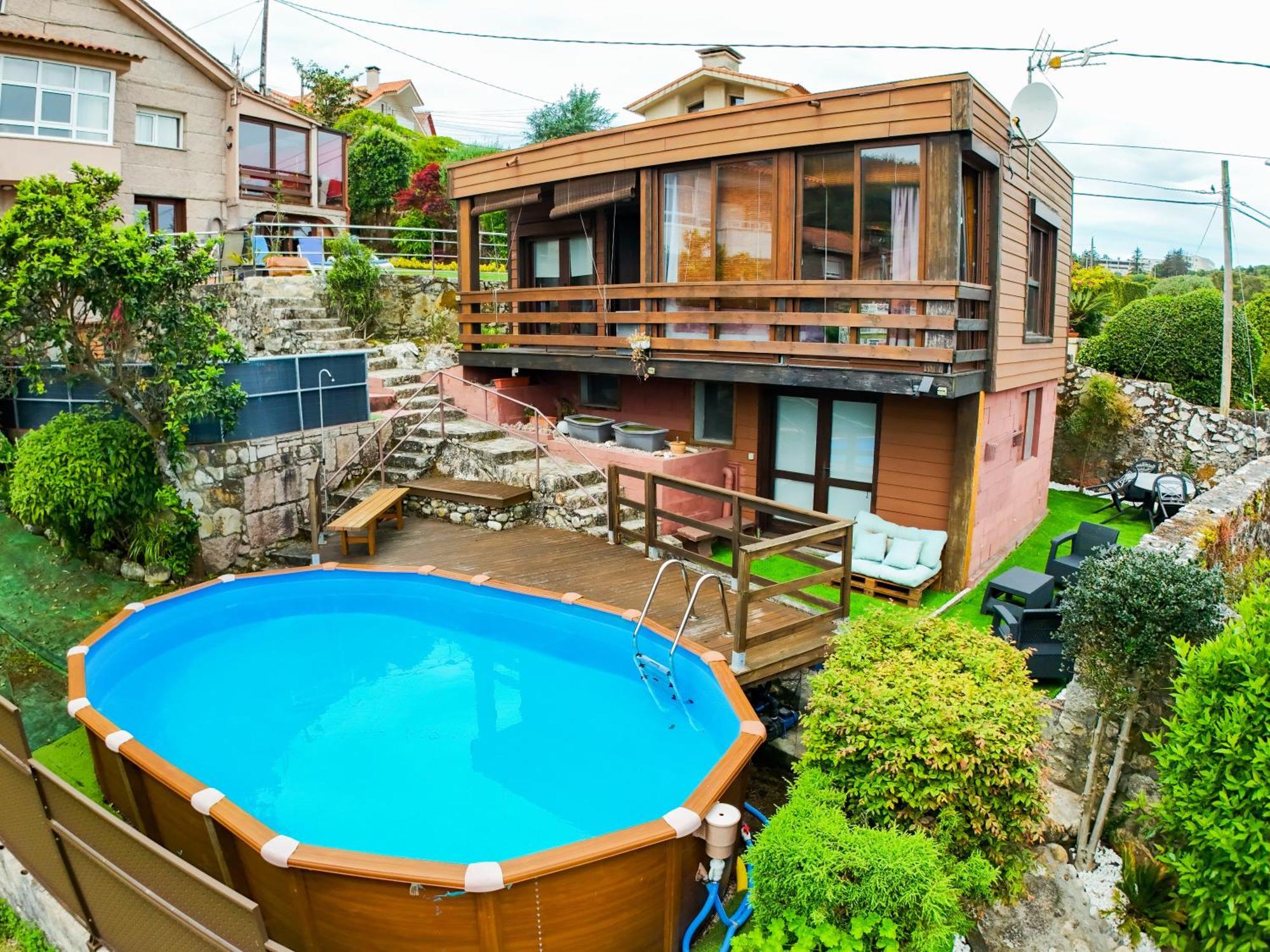 Casa Vila Do Mar Baiona Exterior foto